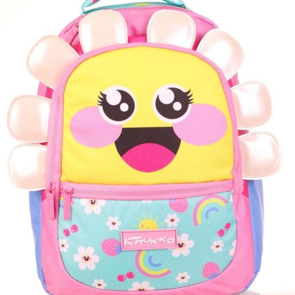 Kaukko Kids L5146 Cute Face Daisy Çocuk Sırt Çantası