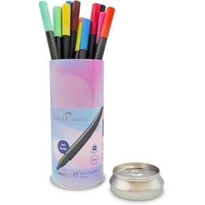 Faber - Castell Grip Finepen 0.4mm Kutu İçecek Şekilli 15'li