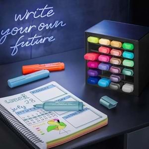 Faber Castell Textliner 46 Fosforlu Kalem 24 Renk