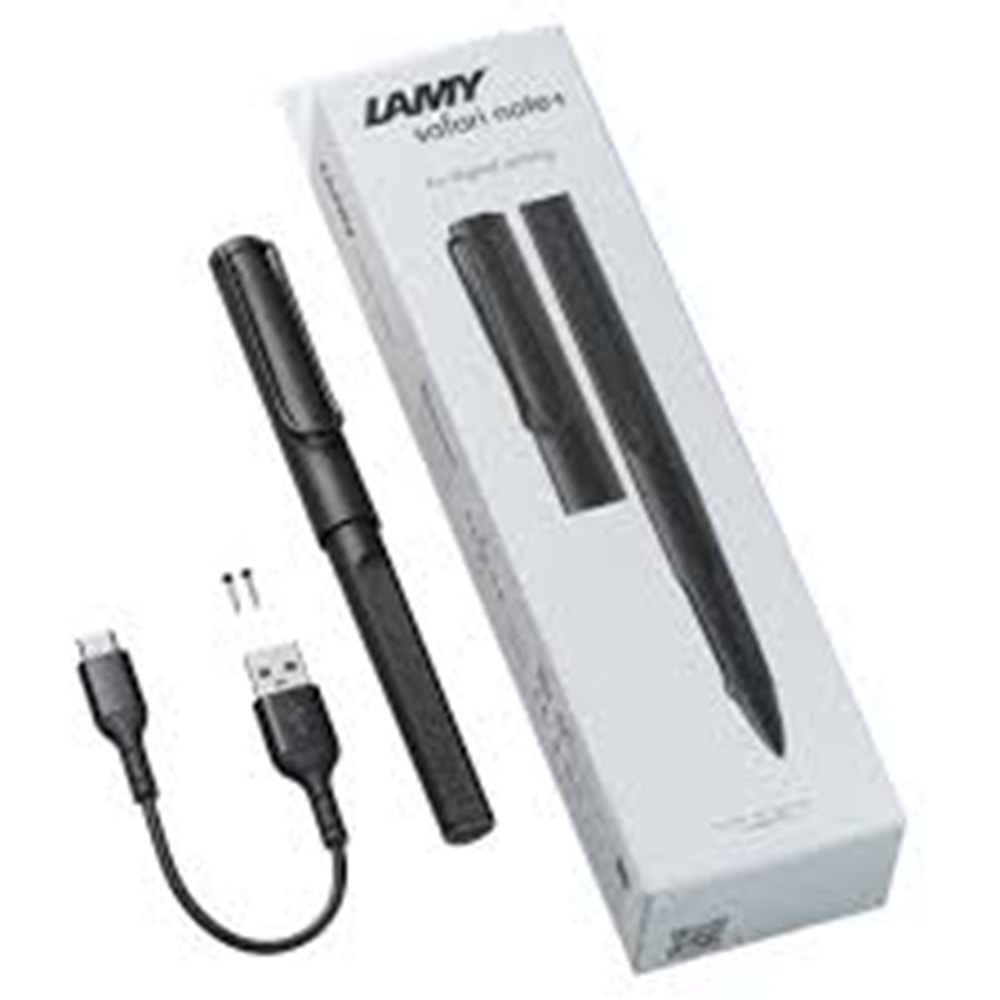 Lamy Safari Note+ iPad Tablet Kalemi Siyah