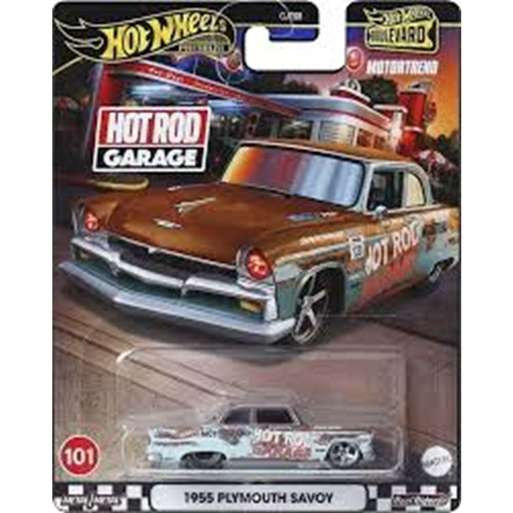 Mattel Hot Wheels Boulevard Premium Araçlar 1955 Plymouth Savoy