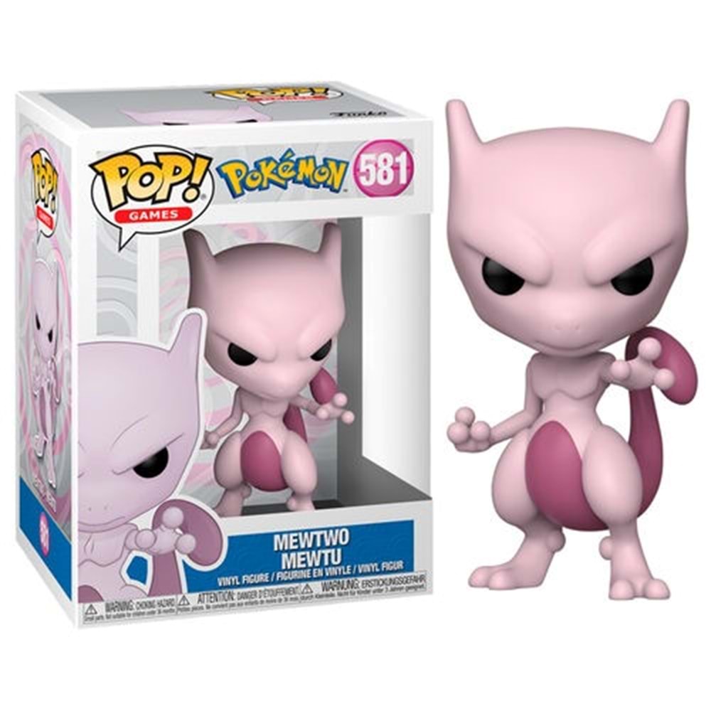 Funko POP Games: Pokemon- Mewtwo (EMEA)