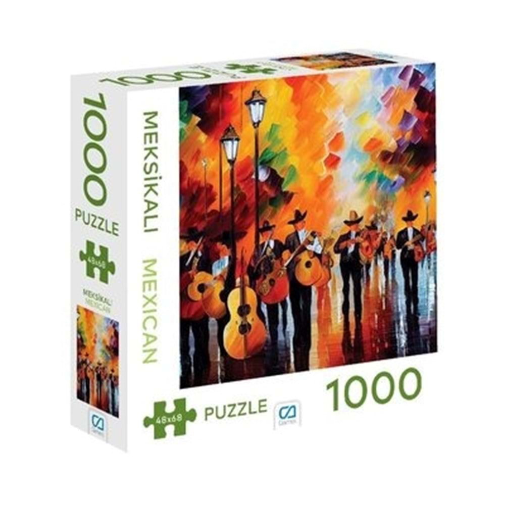 Ca Games 1000 Parça Meksikalı Puzzle