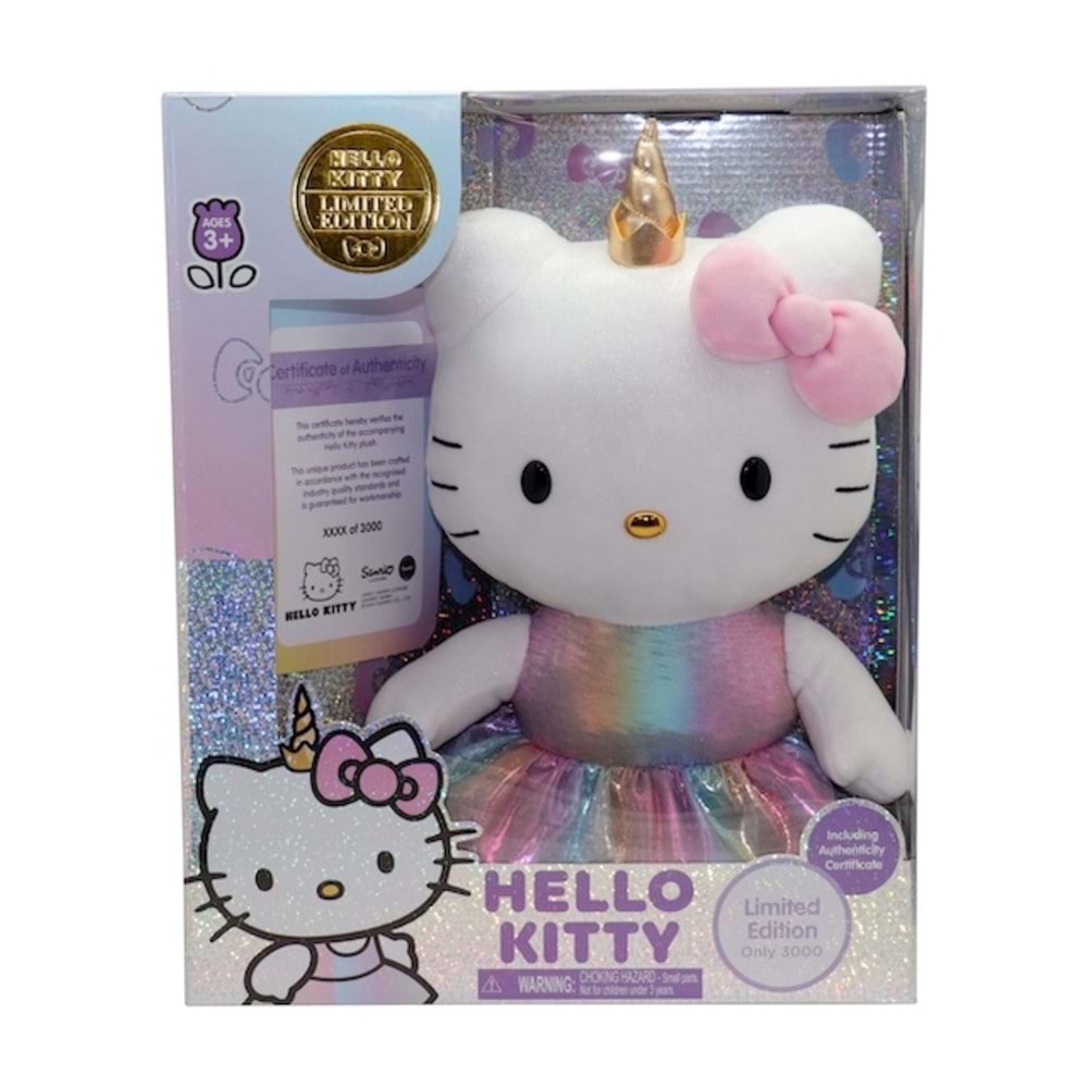 Giochi Preziosi Hello Kitty Unicorn Kostüm Peluş Limited Edition