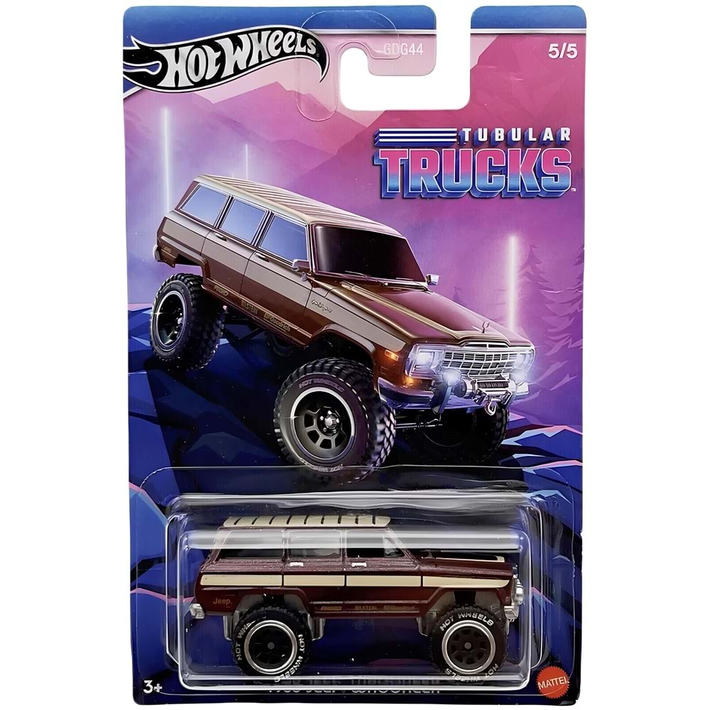 Hot Wheels Tubular Trucks 1988 Jeep Wagoneer