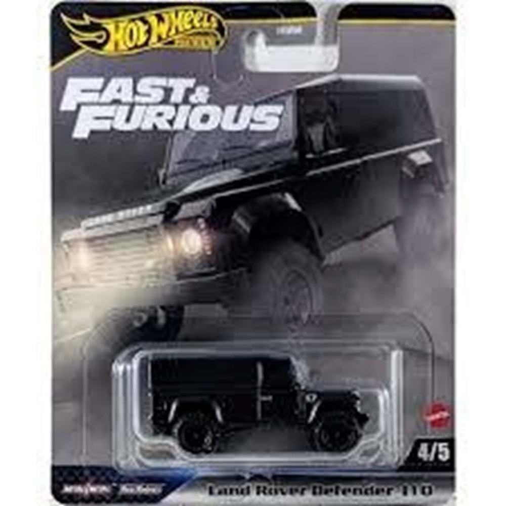 Mattel Hot Wheels Premium Fast And Furious Land Rover Defender 110