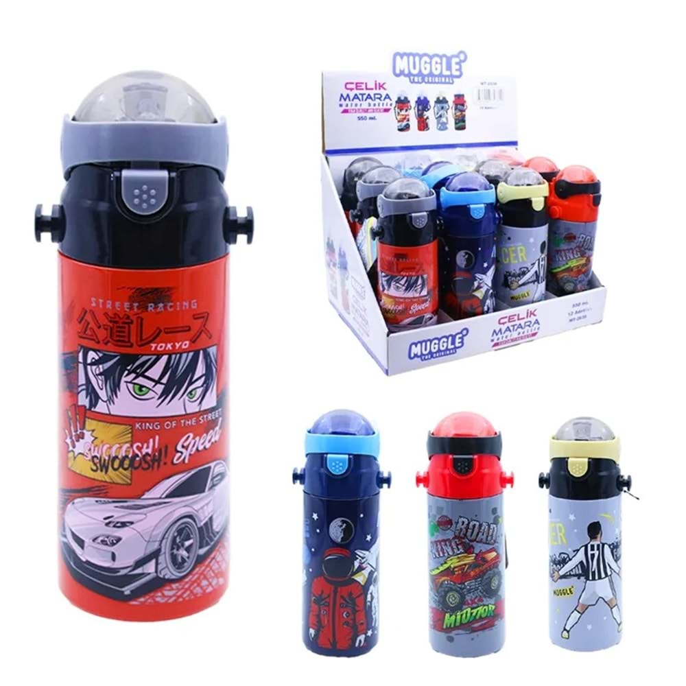 Muggle 550 Ml Çelik Matara 2636 The Orgınal (Erkek) 4 Model