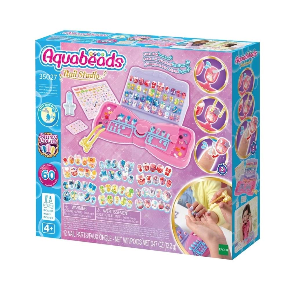 AquaBeads Tasarla ve Sergile Tırnak Atölyesi +4 yaş