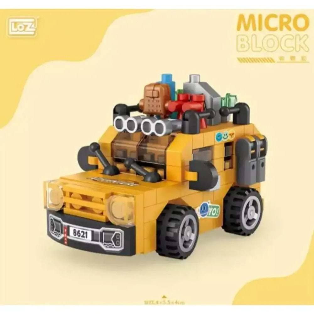 Loz Lego 8621 Mikro Blok Bag SUV