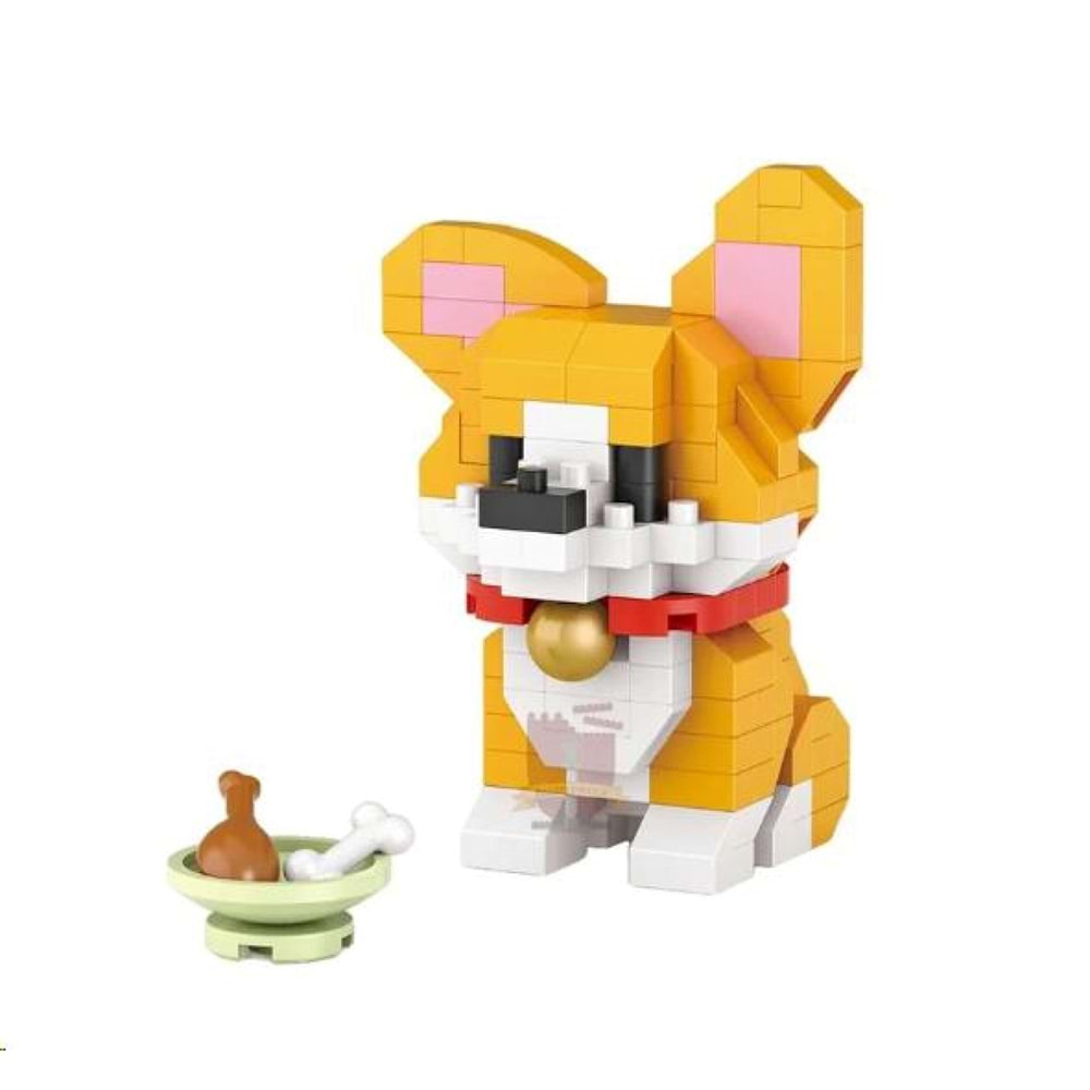 Loz Lego 8610 Mikro Blok Çanta Tavşan
