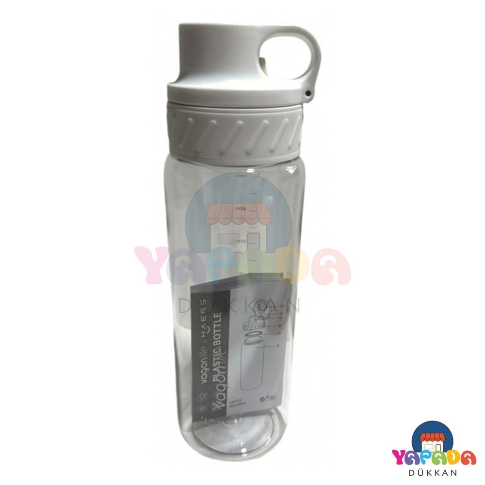 Vagonlife VGN047 800 ml BPA İçermeyen Tritan Pipetli Beyaz Su Matarası