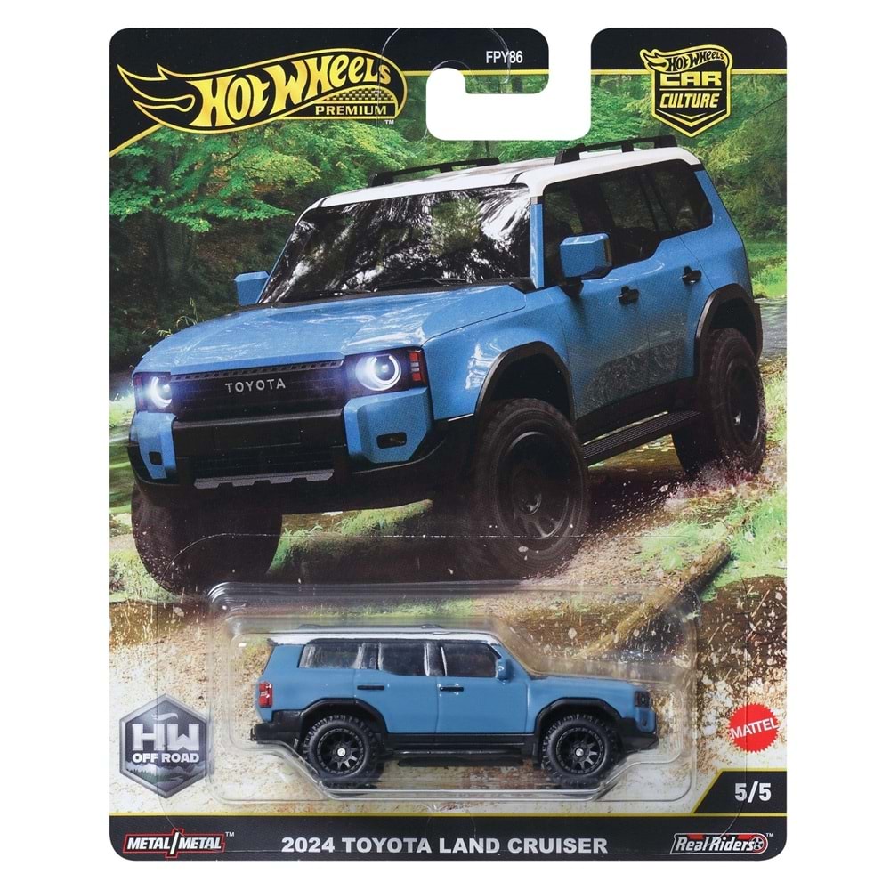 Hot Wheels Premium Car Culture HW Off Road 2024 Toyota Land Cruiser