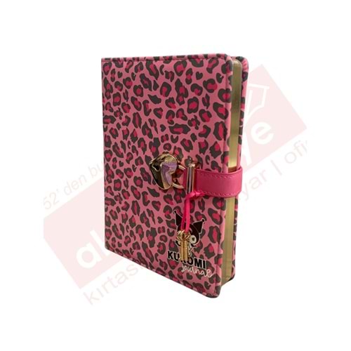 Victoria's Journals Hush Hush Kilitli Defter Kuromi 160 Yaprak Çizgili 525-1925