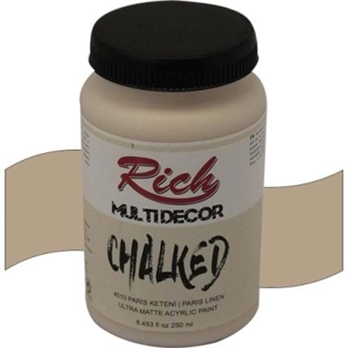 Rich Multi Decor Chalked Akrilik Boya 250cc. 4510 PARİS KETENİ