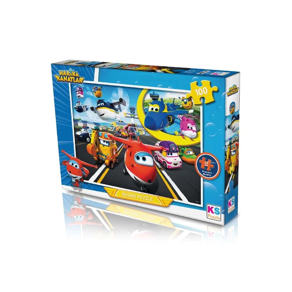 Ks Games 100 Parça - Harika Kanatlar Çocuk Puzzle
