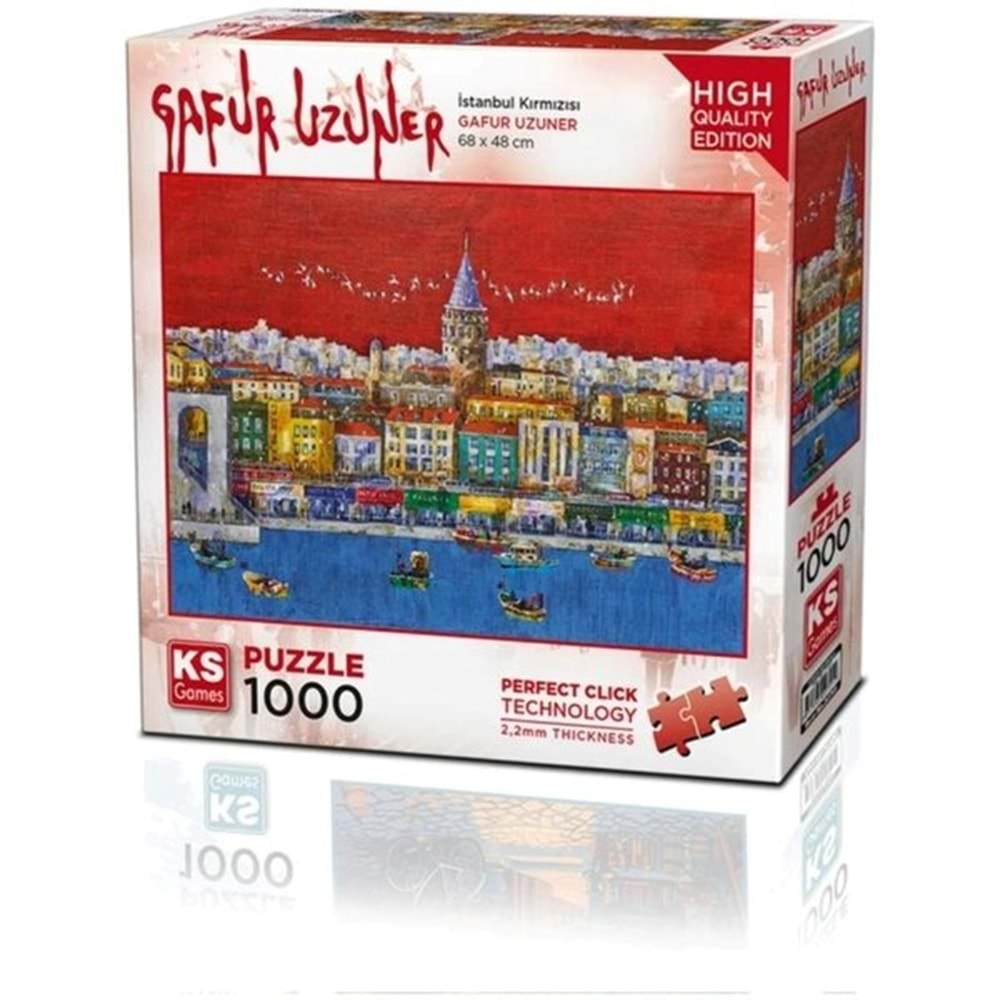 Ks Games 1000 Parça İstanbul Kırmızısı Puzzle 20791