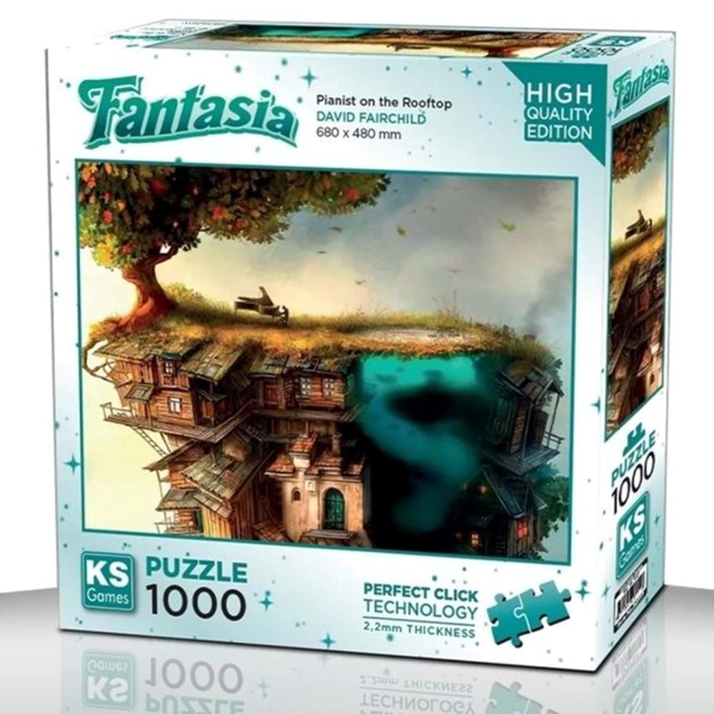 Ks Games 1000 Parça Pianist on the Rooftop 20777 Puzzle