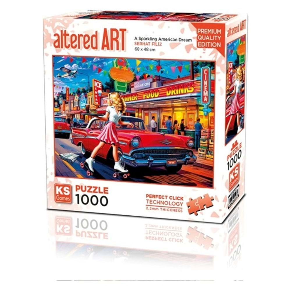 Ks Games 1000 Parça A Sparkling American Dream Puzzle