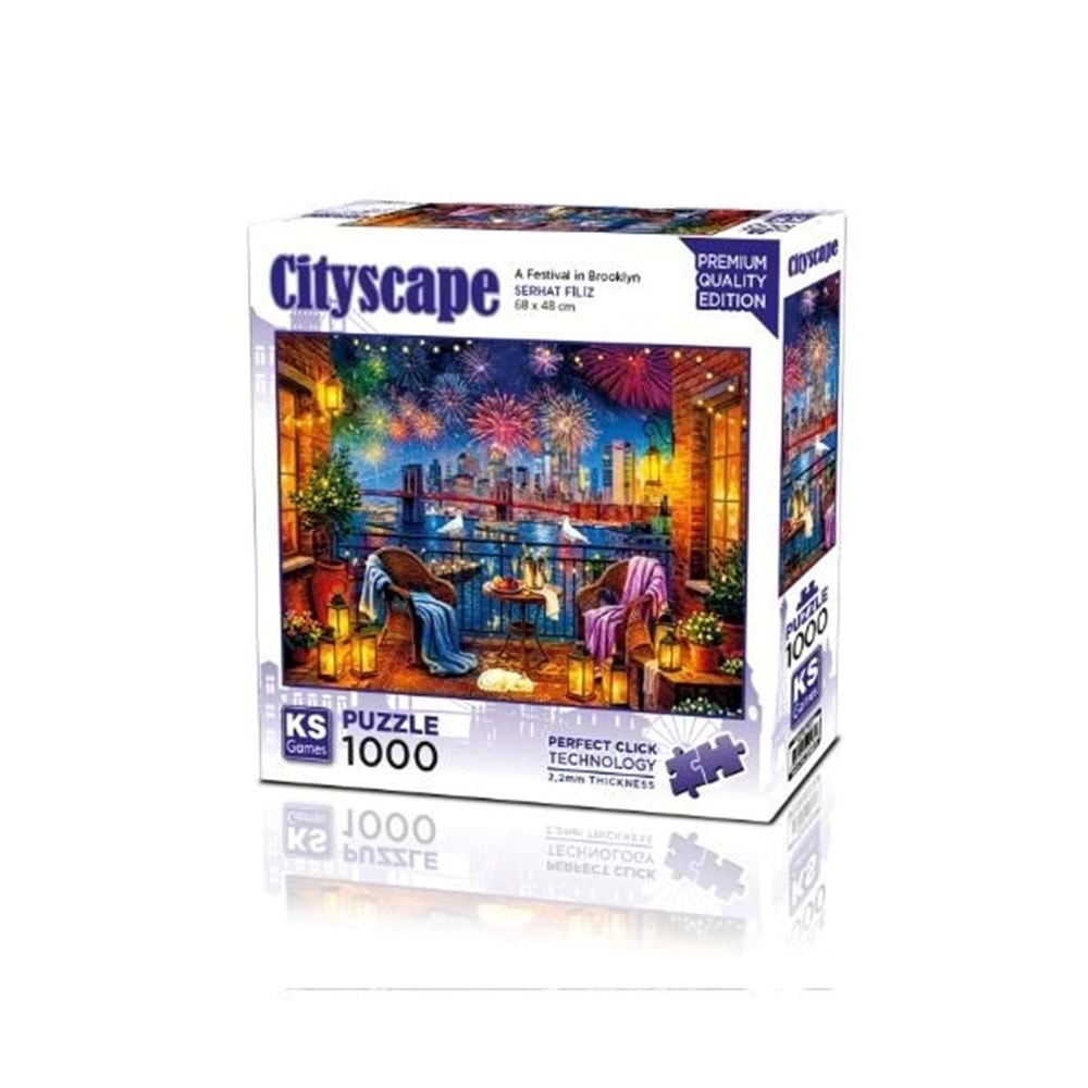 Ks Games 1000 Parça A Festival İn Brooklyn Puzzle