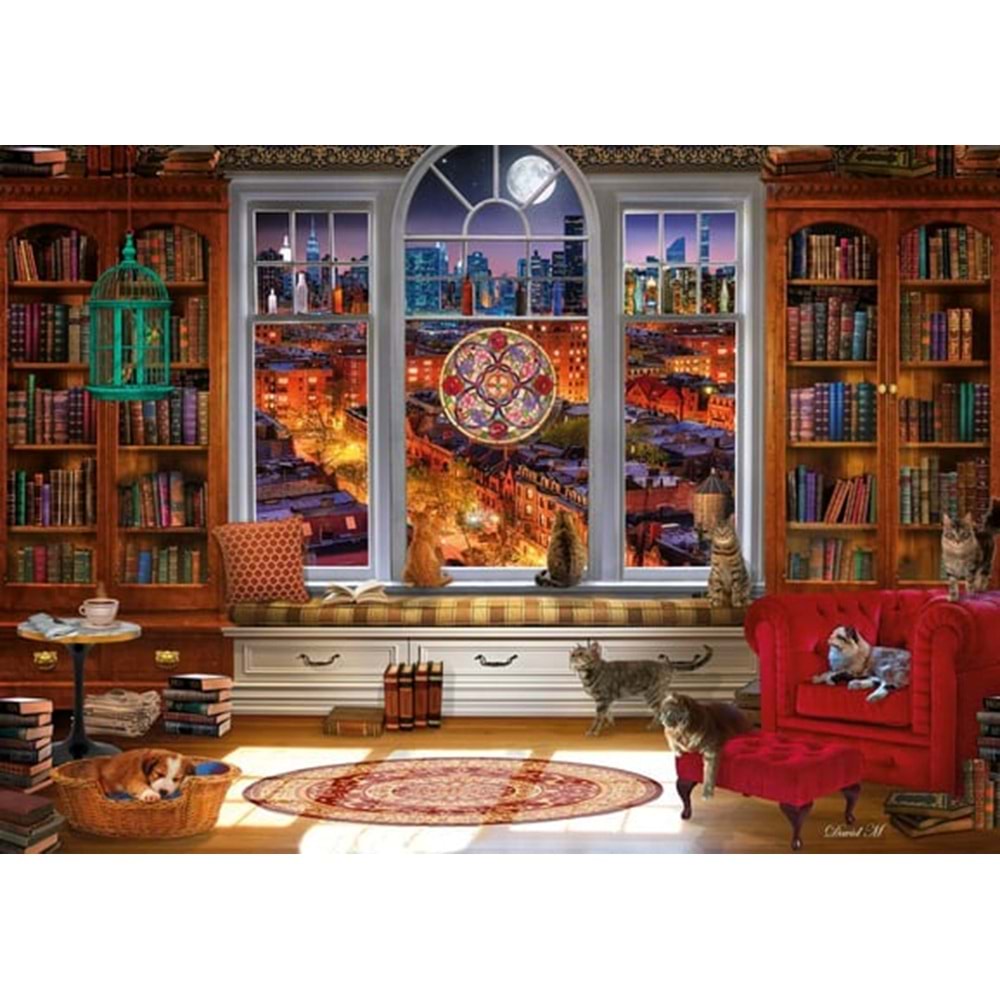 KS Games 3000 Parça Moonlight Mischief Puzzle 23020