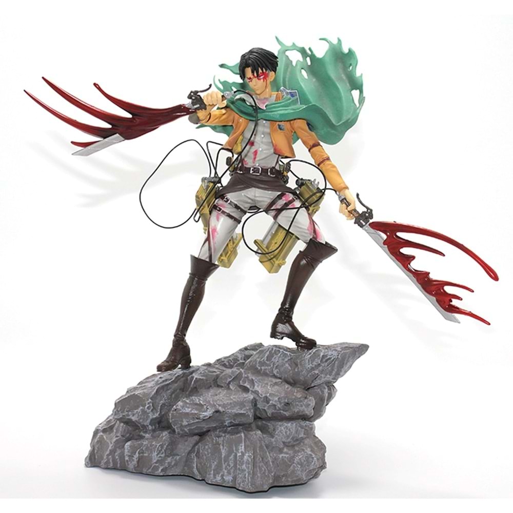 Attack On Titan Xinchangda Sanlı Anime Figürü 35 Cm Alk5318
