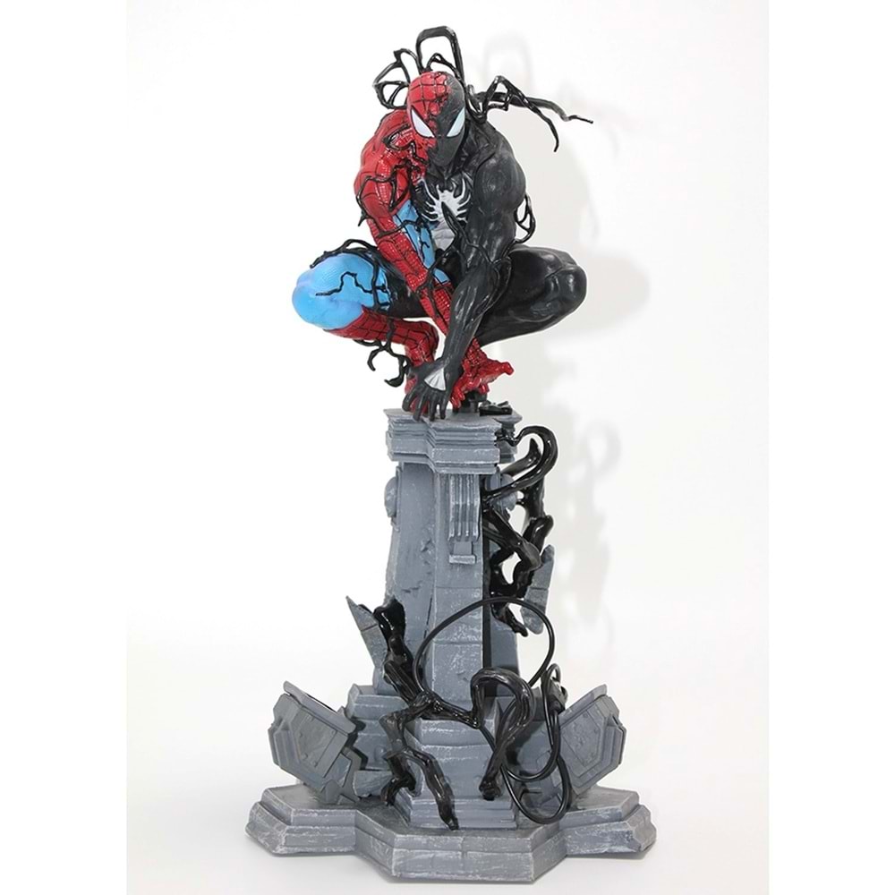 Spider-Venom Marvel Işıklı Spot Detaylı Figürü 37 Cm Alk5288
