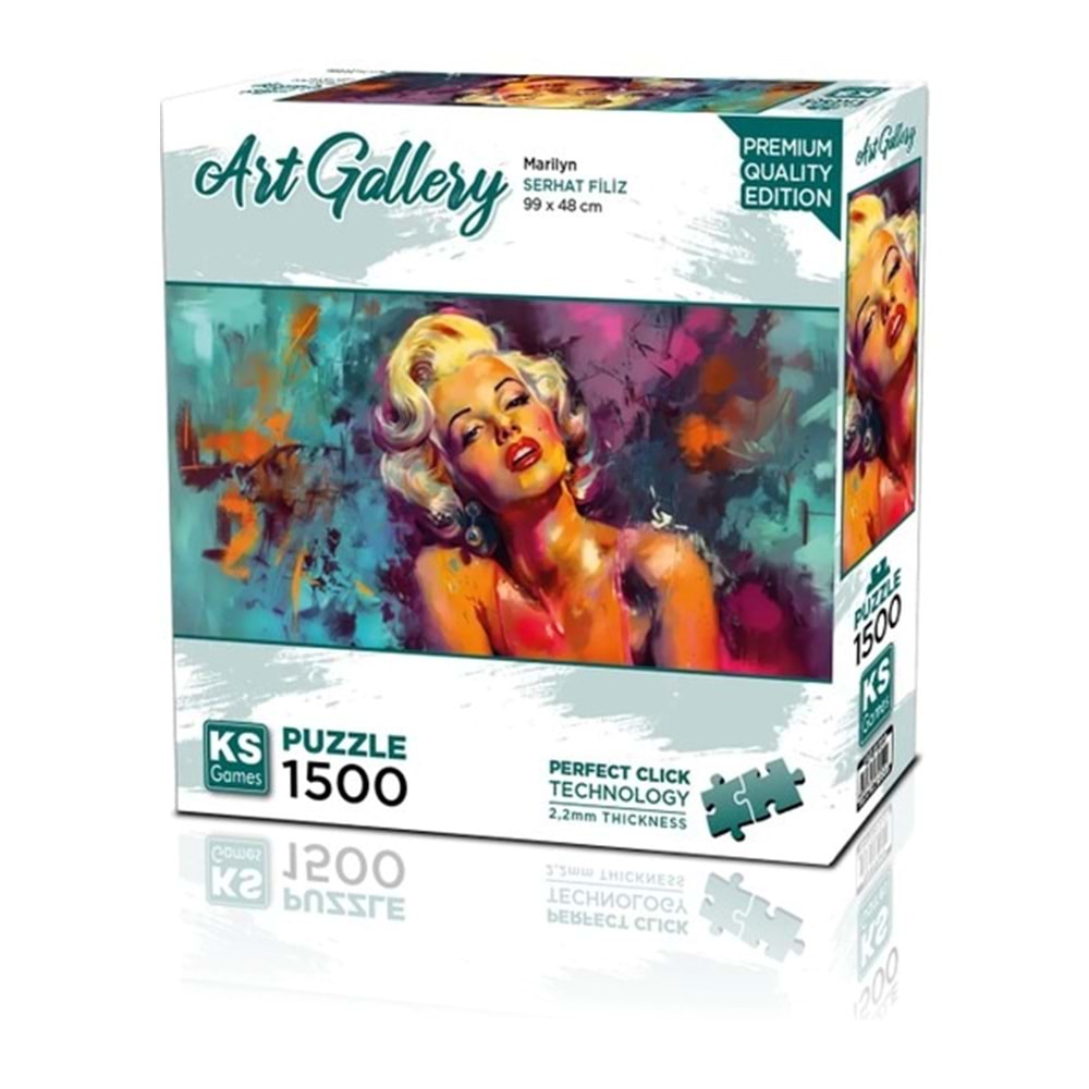 Ks Games 1500 Parça Puzzle Marilyn