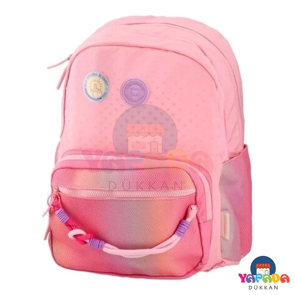 Marshmallow Holidate 65567 43 x 33 x 16 cm Naylon-Simli-Mesh Çok Renkli Suya Dayanıklı Okul Sırt Çantası