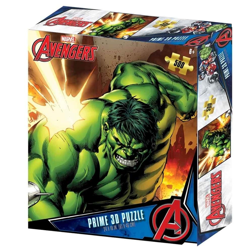 Prime Avengers The Hulk 500 Parça Yetişkin Puzzle 32672