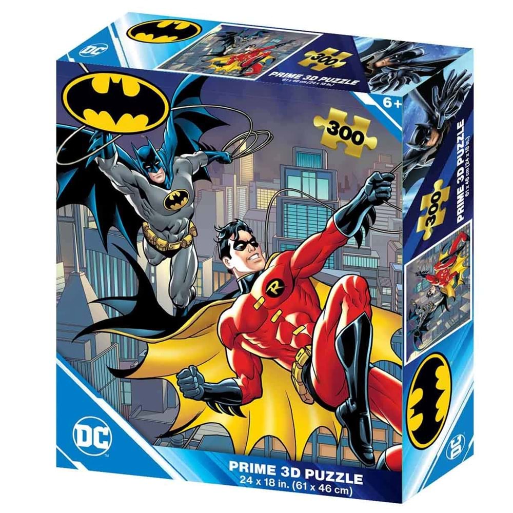 Batman ve Robin 300 Parça Yetişkin Puzzle 32710 Prime