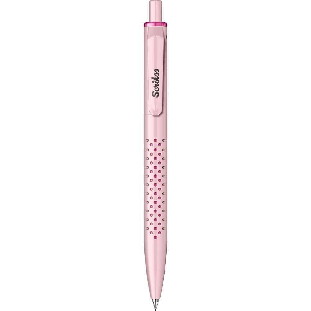 Scrikss Grid-X Mekanik Kurşun Kalem 0.7 mm Pastel Pembe