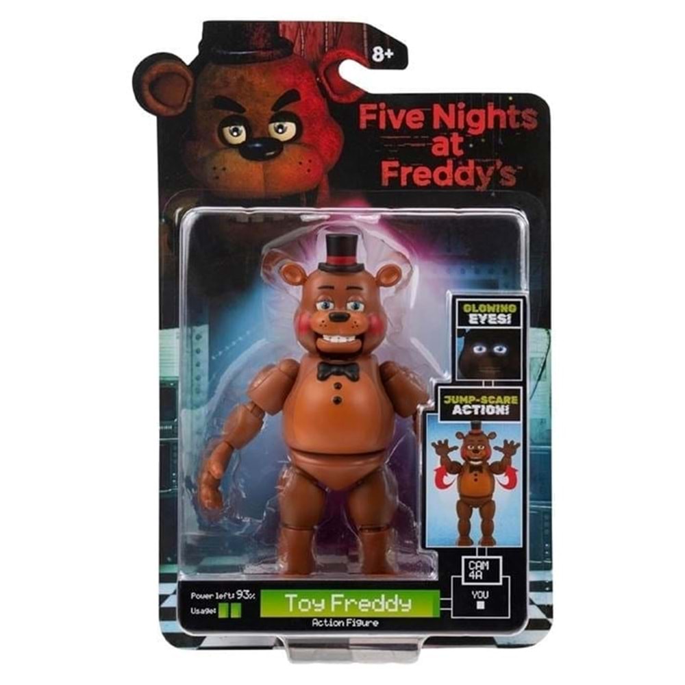 Five Nights at Freddy's Aksiyon Figür Freddy FNF0002 Jazwares