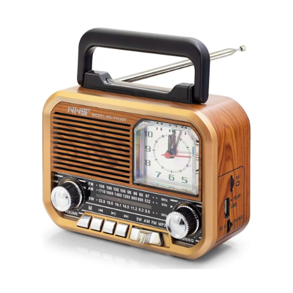 Nns NS7113BT Bluetooth Nostaljik Radyo