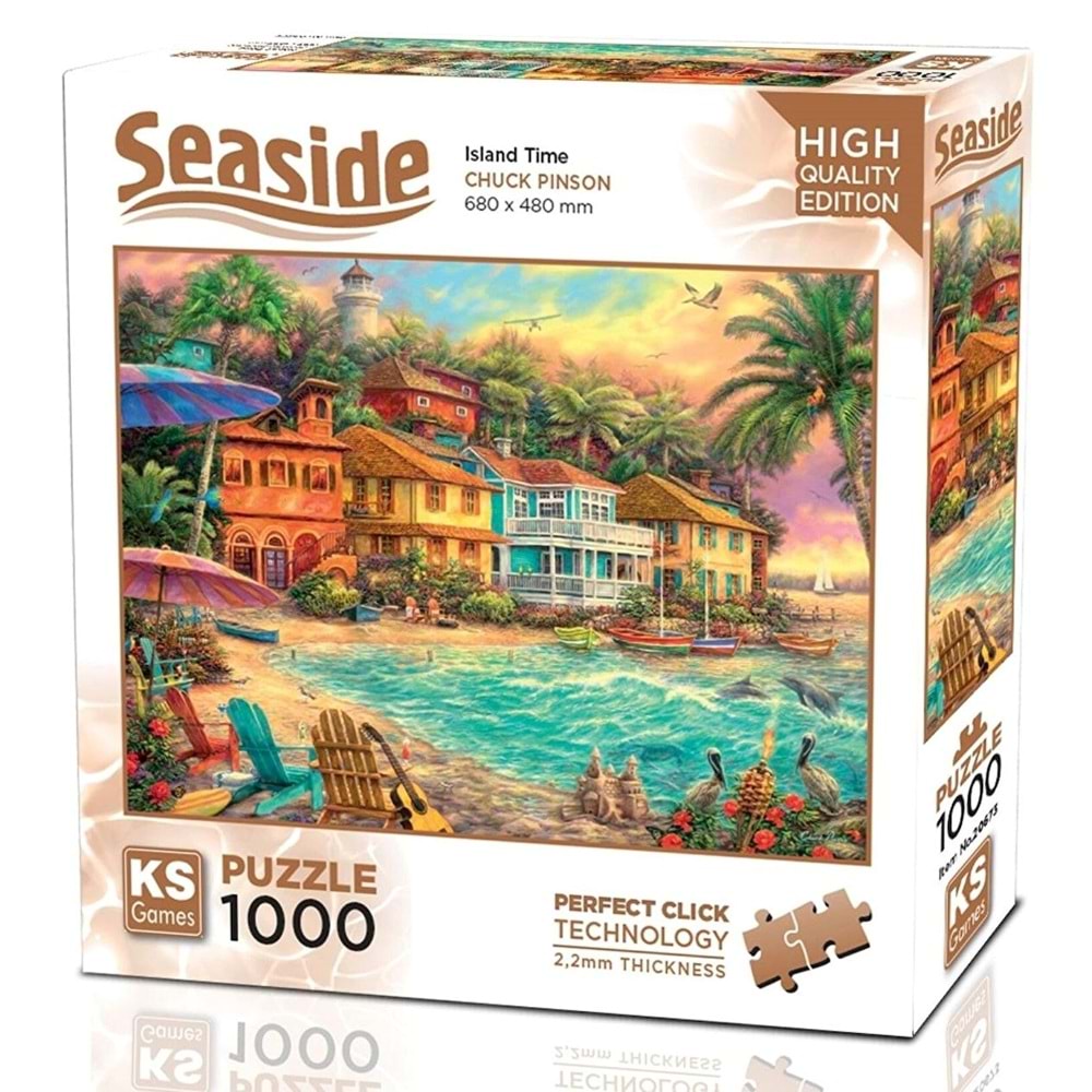 Ks Games Puzzle 1000 Parça Island Time Ada Tatili