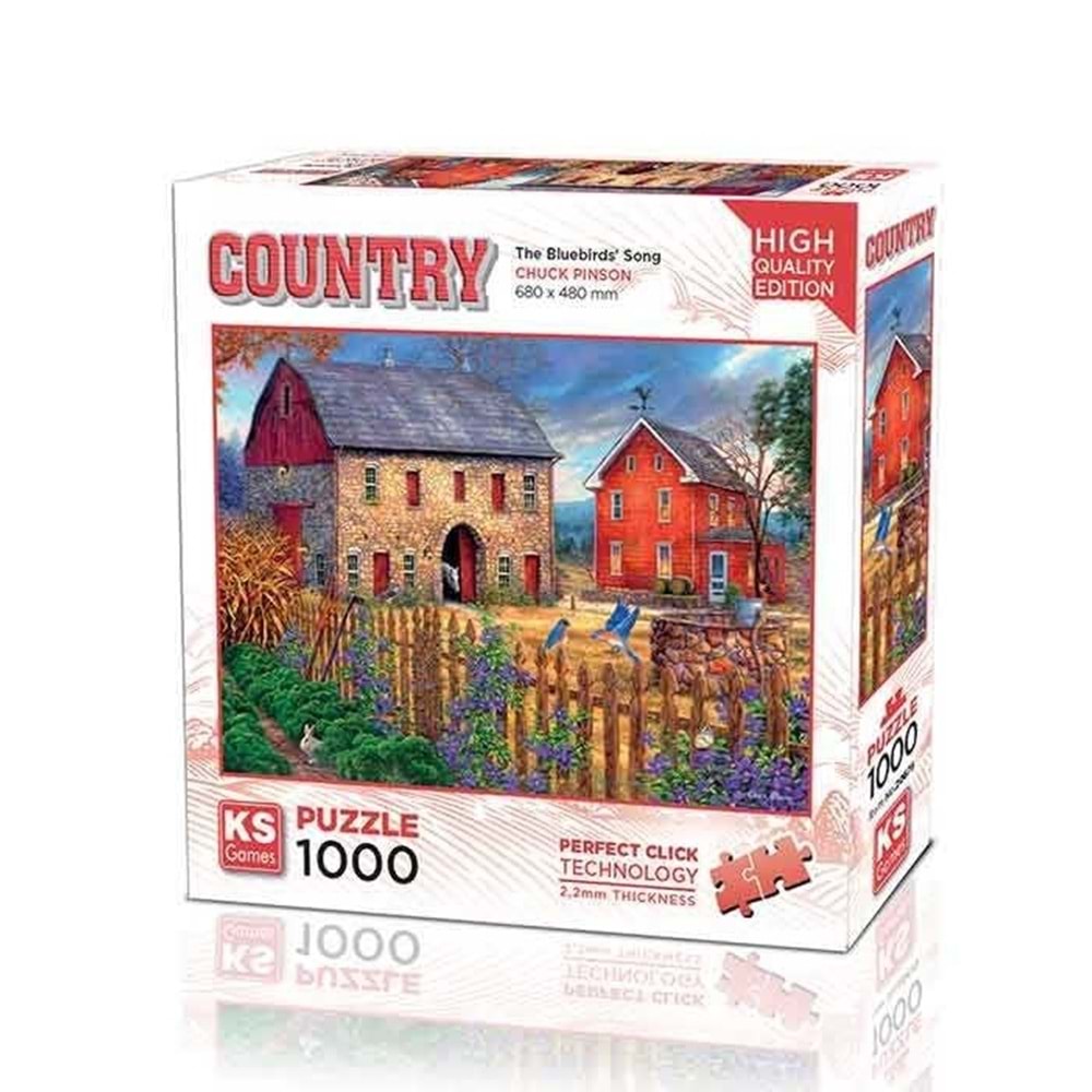 Ks Games 20676 The Bluebirds Song 1000 Piece Puzzle