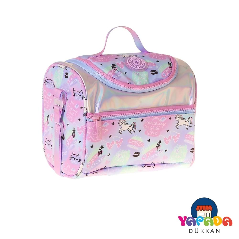 Kaukko Kids Dream Isı Yalıtımlı Kız Çocuk Okul Beslenme Çantası