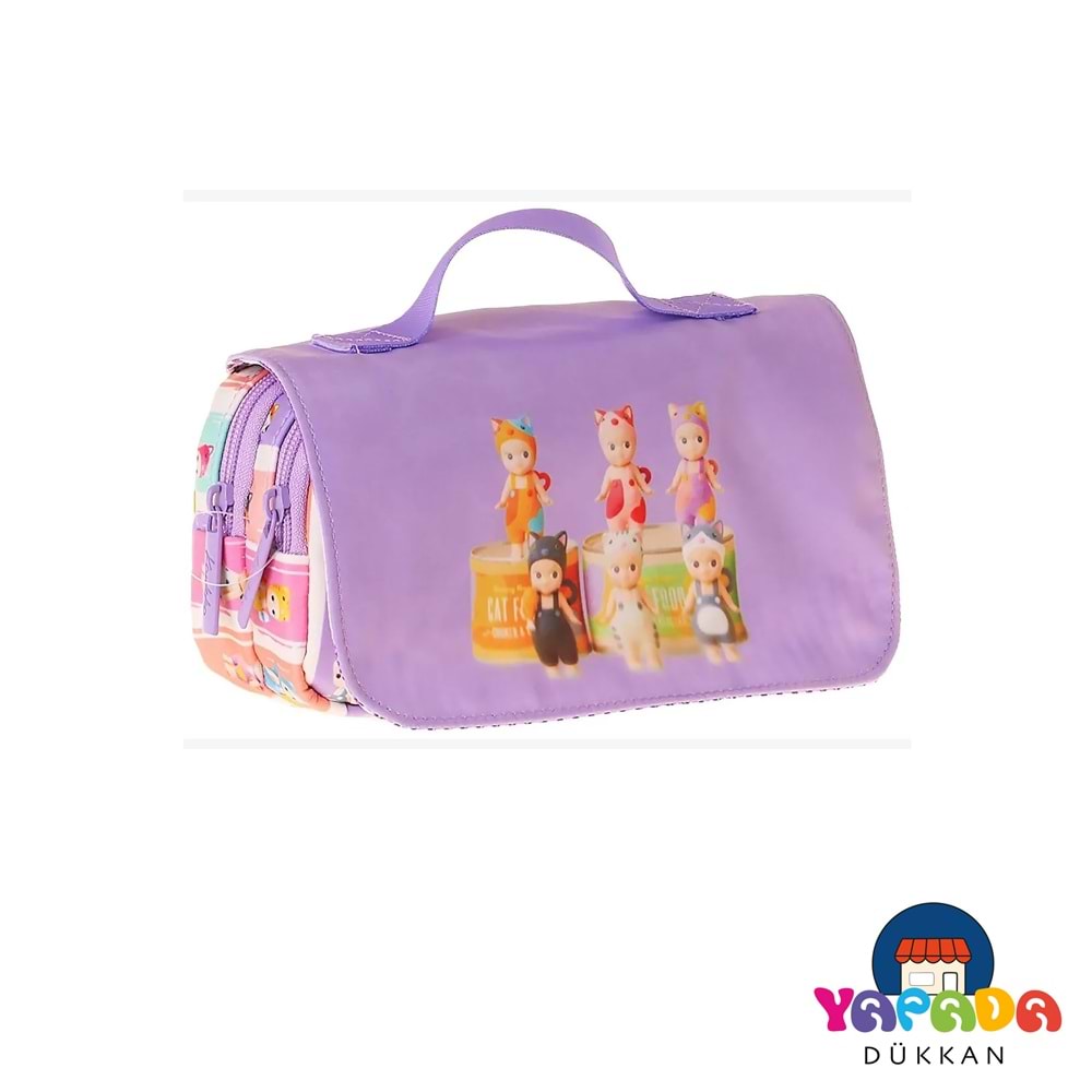 Kaukko Kids Cat Life Kalem Çantası