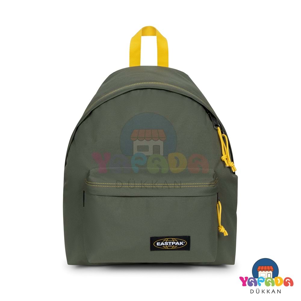 Eastpak Padded Pak'R 24 L Unisex Sırt Çantası Kontrast Haki-Sarı EK000620B0R1