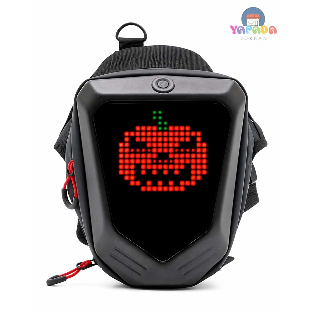 Jarmend S7-1 Siyah LED Ekranlı Akıllı Bacak ve Çapraz Çanta