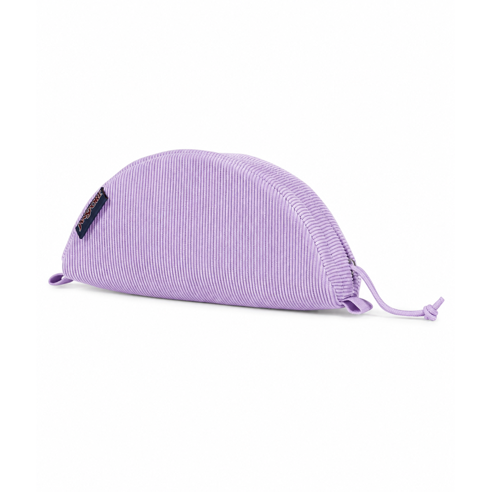 JanSport Luna Large Pouch Lavander Ash Corduroy Kalem Çantası
