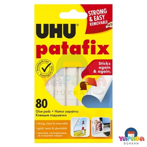 UHU Patafix Sarı Hamur Yapıştırıcı