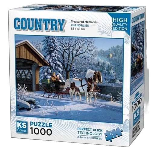 Ks Games Treadured Memories Puzzle 1000 Parça - Ks Games Puzzle