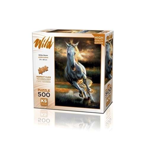 Ks Games Puzzle 500 Parça White Storm - Ks Games Puzzle